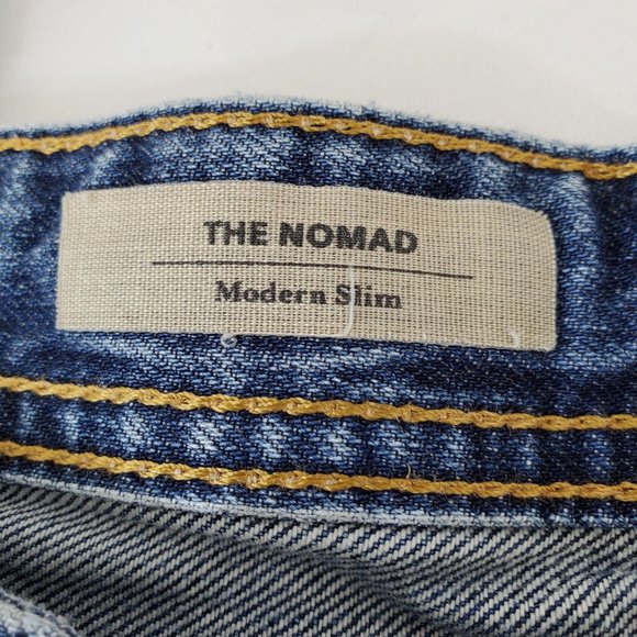 Adriano Goldschmied 28 Nomad Slim Jeans  Med Wash - Picture 9 of 9